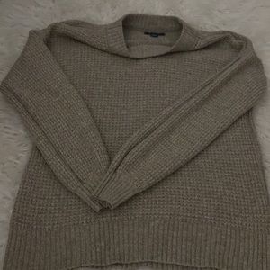 American eagle long sleeve oversized waffle knit sweater size XS